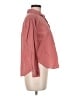 Alex Mill Stripes Red Long Sleeve Blouse Size M - photo 4