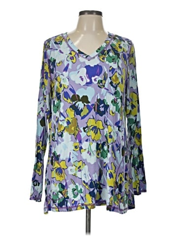 LOGO by Lori Goldstein Casual Dress (view 1)