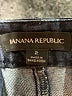 Banana Republic Chevron-herringbone Black Jeans Size 2 - photo 7