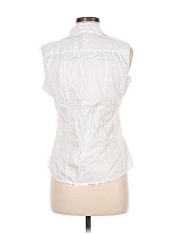 Banana Republic Factory Store Sleeveless Button-Down Shirt (view 2)