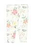Cloud Island Floral White Leggings Size Newborn - photo 1