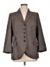 AKRIS 100% Wool Gray Wool Blazer Size 14 - photo 1