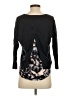 Club Monaco Animal Print Black Pullover Sweater Size S - photo 2