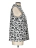 Talbots Silver Sleeveless Blouse Size L - photo 4