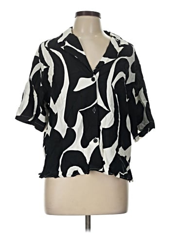 A New Day Short Sleeve Blouse (view 1)