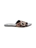 Jessica Simpson Animal Print Brown Sandals Size 6 - photo 1