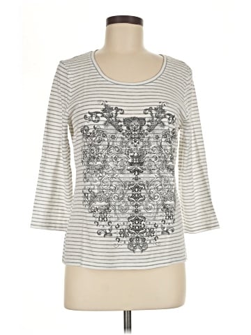 Zenergy by Chico's 3/4 Sleeve T-Shirt (view 1)