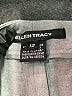 Ellen Tracy Houndstooth Gray Wool Pants Size 12 - photo 7