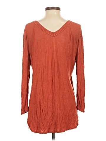 Bordeaux 3/4 Sleeve T-Shirt (view 2)