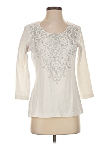 Zenergy by Chico's 3/4 Sleeve T-Shirt (view 1)