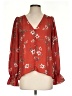 Joie Red 3/4 Sleeve Blouse Size S - photo 1