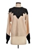 Joie Chevron-herringbone Tan Wool Pullover Sweater Size S - photo 1