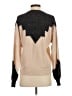 Joie Chevron-herringbone Tan Wool Pullover Sweater Size S - photo 2