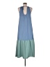 STITCHDROP Color Block Blue Casual Dress Size M - photo 2