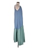 STITCHDROP Color Block Blue Casual Dress Size M - photo 4