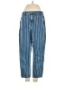 American Eagle Outfitters 100% Cotton Stripes Blue Jeans Size 4 - photo 1