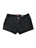 Unionbay Solid Black Denim Shorts Size 5 - photo 1