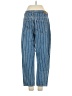 American Eagle Outfitters 100% Cotton Stripes Blue Jeans Size 4 - photo 2