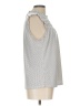 Adrianna Papell Gray Sleeveless Blouse Size L - photo 4