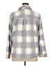 32 Degrees Plaid Gray Long Sleeve Blouse Size XL - photo 2