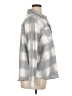 32 Degrees Plaid Gray Long Sleeve Blouse Size XL - photo 4