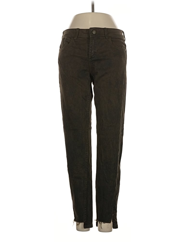 Pre-owned Zara Basic Jeans In Brown