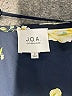 JOA 100% Polyester Black Short Sleeve Blouse Size M - photo 7