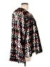 Buru Checkered-gingham Silver Blazer Size L - photo 4