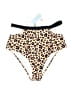 Cupshe Animal Print Ivory Swimsuit Bottoms Size 2 - photo 1