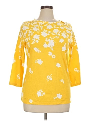 Style&Co 3/4 Sleeve T-Shirt (view 1)