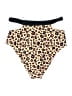 Cupshe Animal Print Ivory Swimsuit Bottoms Size 2 - photo 2