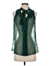 Pleione Green Sleeveless Blouse Size XS - photo 1