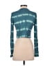 Zara Tie-dye Teal Cardigan Size S - photo 2