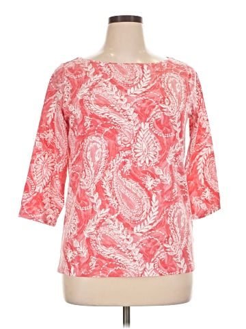 Talbots 3/4 Sleeve T-Shirt (view 1)
