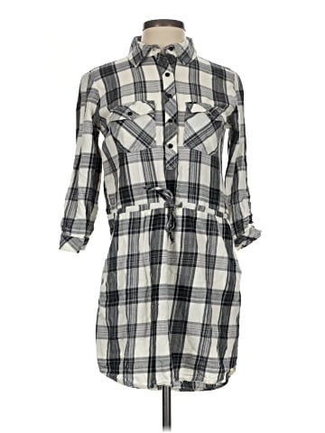 Girl Krazy 3/4 Sleeve Button-Down Shirt (view 1)
