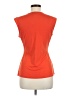 Grayson Orange Sleeveless Blouse Size Med (3) - photo 2