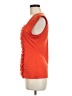 Grayson Orange Sleeveless Blouse Size Med (3) - photo 5