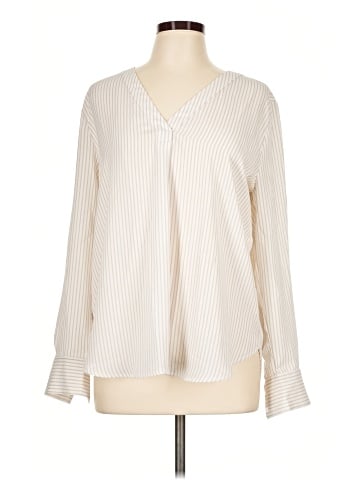 Ann Taylor Factory Long Sleeve Blouse (view 1)
