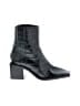 Schutz Black Ankle Boots Size 7 - photo 1