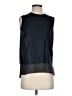 Vince. 100% Polyester Black Sleeveless Blouse Size XS - photo 1