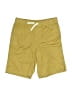 Lands' End 100% Cotton Solid Yellow Khaki Shorts Size L (kids) - photo 1