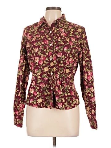 Crazy Horse by Liz Claiborne Long Sleeve Blouse (view 1)