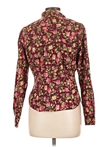 Crazy Horse by Liz Claiborne Long Sleeve Blouse (view 2)