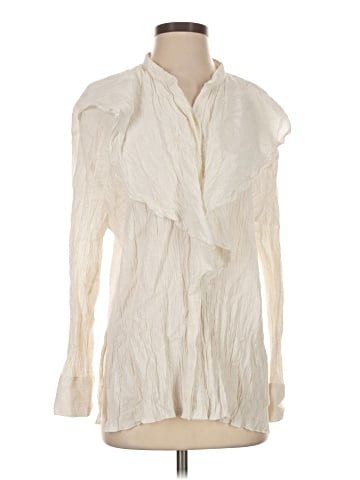 Massimo Dutti Long Sleeve Blouse (view 1)