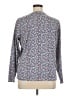 Lands' End Tweed Blue Long Sleeve T-Shirt Size XL - photo 2