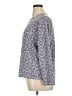 Lands' End Tweed Blue Long Sleeve T-Shirt Size XL - photo 5