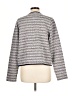 Ann Taylor Factory Tweed Gray Jacket Size L - photo 2