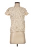 Weston Wear 100% Polyester Ivory Short Sleeve Blouse Size XXS - photo 1