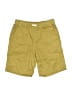 Lands' End Solid Yellow Khaki Shorts Size L (kids) - photo 1