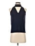 Milly Blue Sleeveless Blouse Size S - photo 1